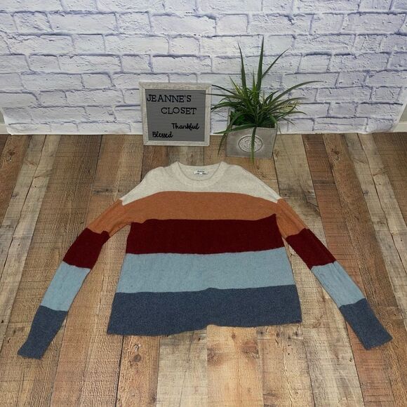 Madewell Crofton Multi Stripe Sweater - Picture 8 of 12